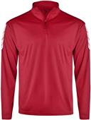 Badger Adult Metallic 1/4 Zip Jacket Badger Adult Metallic 1/4 Zip Jacket