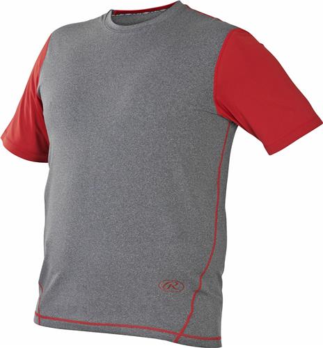 Rawlings Adult Youth Hurler Performance Shirt. Printing is available for this item.