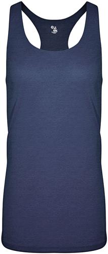 Badger Womens Tri-Blend Recerback Tank