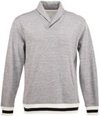 J America Adult Peppered Fleece Jacket