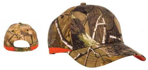 Continental Headwear Realtree AP Commander Cap Orange. Embroidery is available on this item.