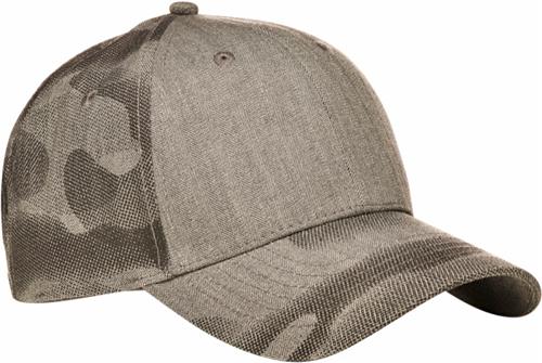 Continental Headwear 6850 Gunmetal Camo Cap. Embroidery is available on this item.