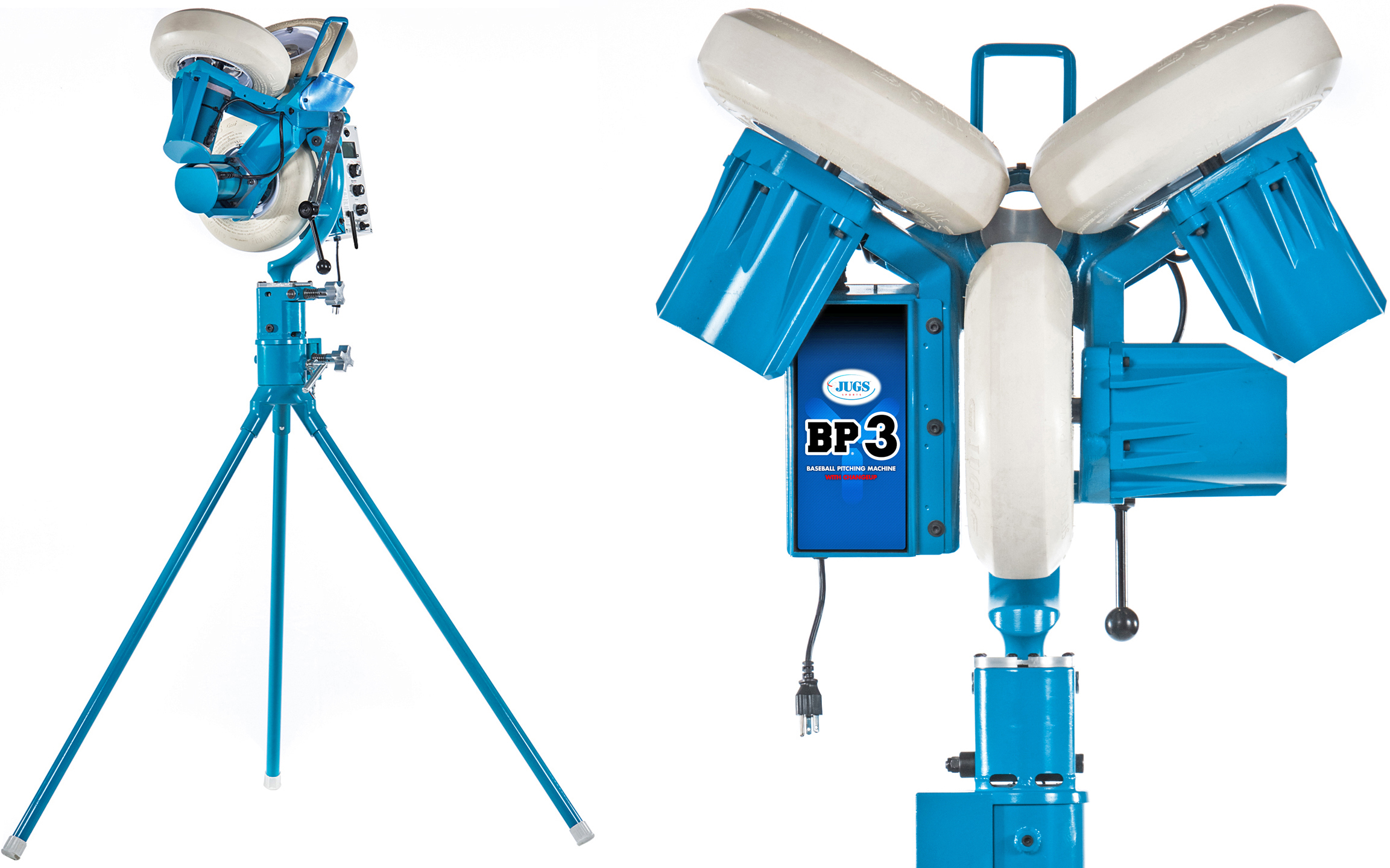 E134345 Jugs BP3 Baseball Pitching Machine with Changeup