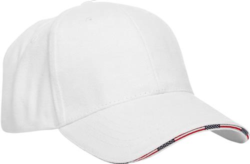 Continental Headwear 6805 Patriot Heavy Twill Cap. Embroidery is available on this item.