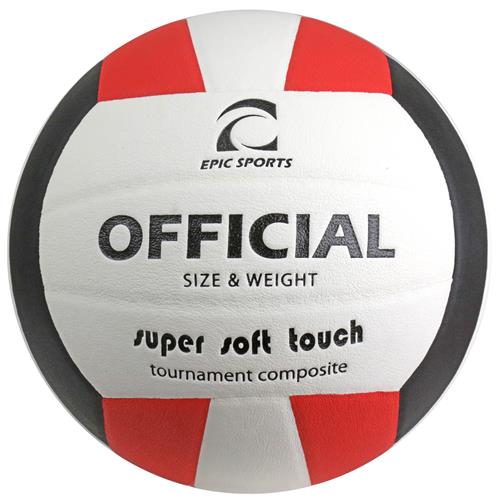 Epic Official Pro Indoor Super Soft Volleyballs (4-Colors Available)