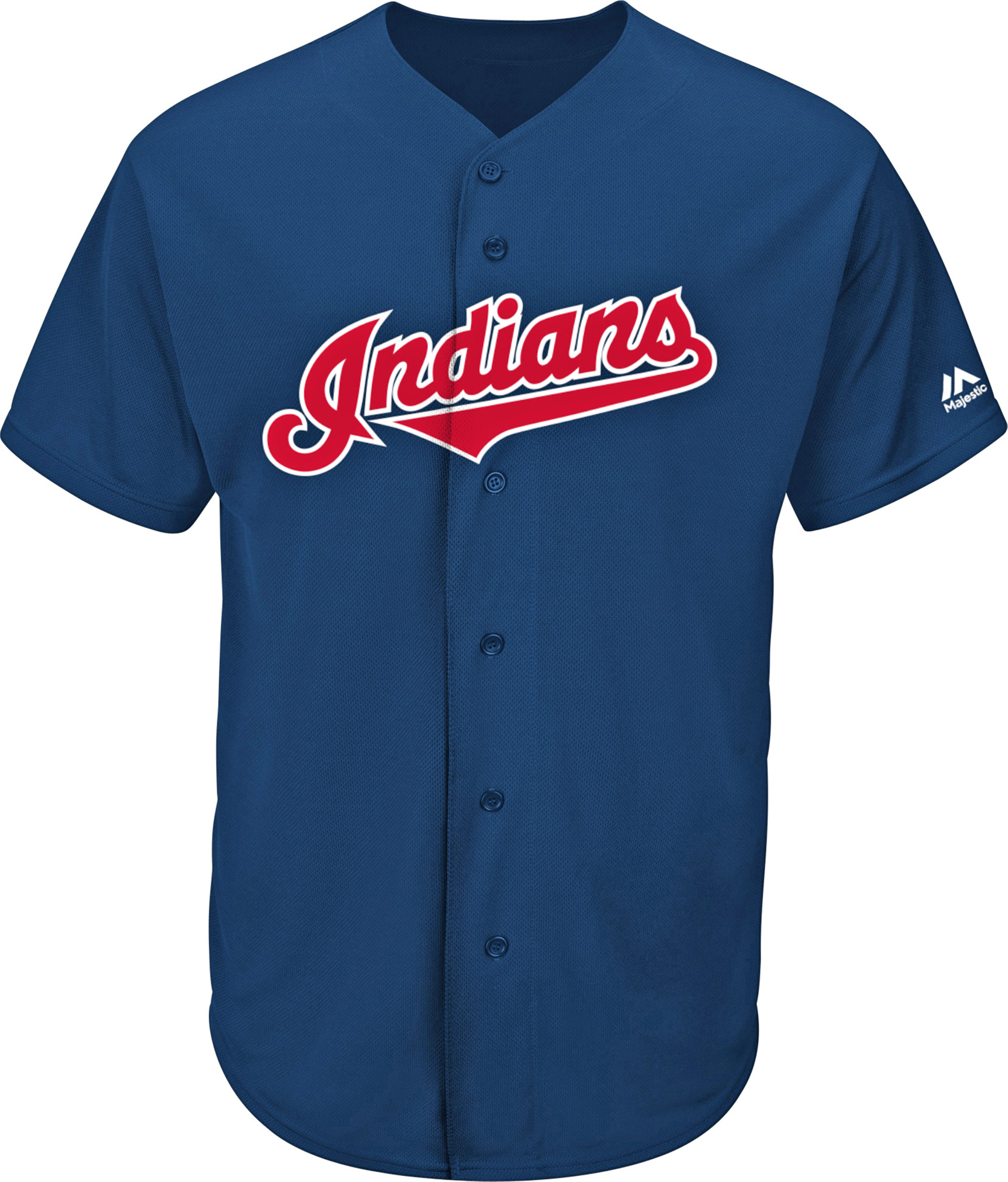 E134468 Majestic MLB Indians Pro Style Game Jerseys