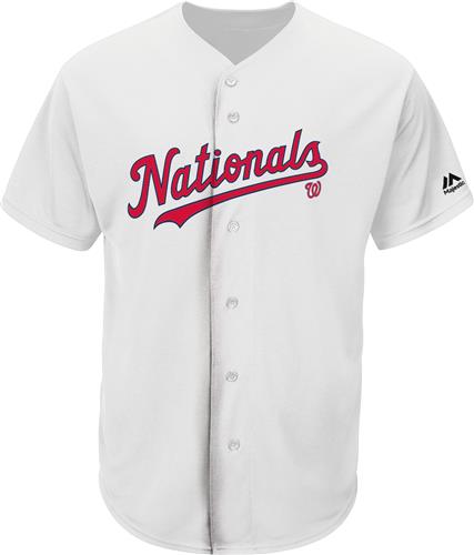 Majestic MLB Nationals Pro Style Game Jerseys