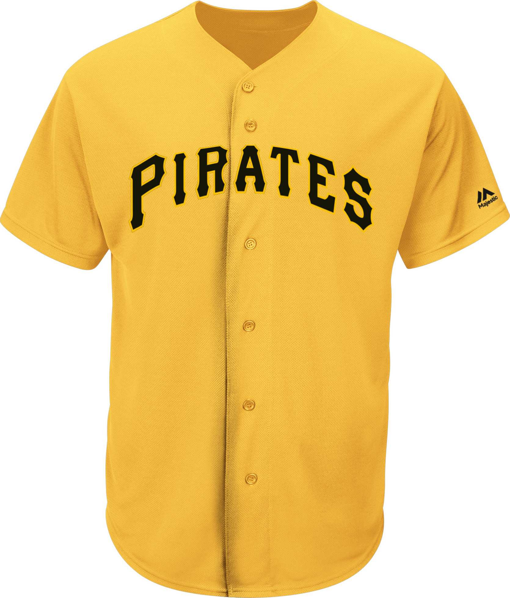 E134496 Majestic MLB Pirates Pro Style Game Jerseys