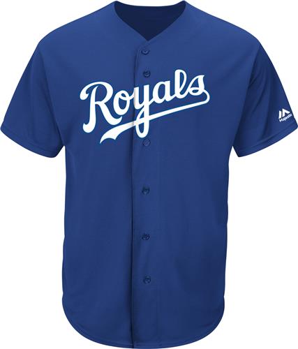 Majestic MLB Royals Pro Style Game Jerseys