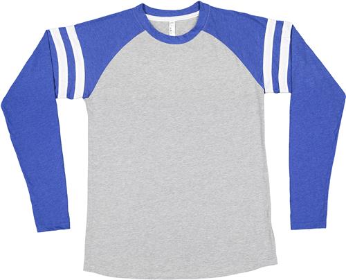 LAT Sportswear Adult Game Day Mash-Up Vintage Tee. Printing is available for this item.