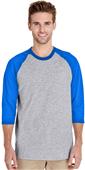 Gildan Adult Youth Heavy Cotton Raglan Sleeve Tee