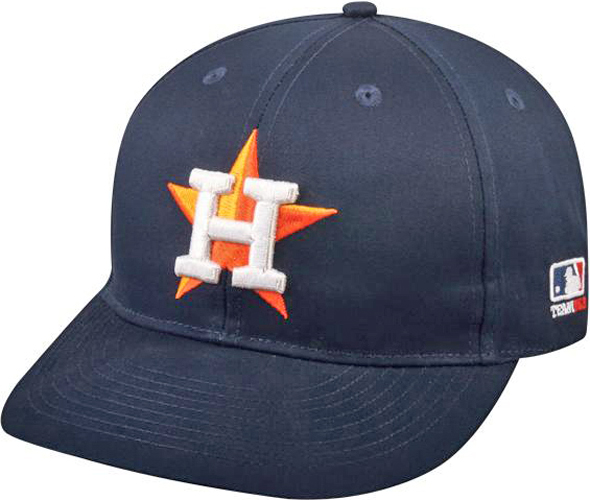 OC Sports MLB Houston Astros Home Cap Baseball Equipment & Gear