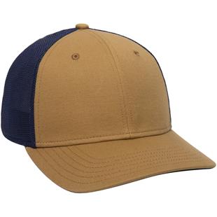 OC Sports MLB-400 MLB Mesh Baseball Cap - Milwaukee Brewers Home and R