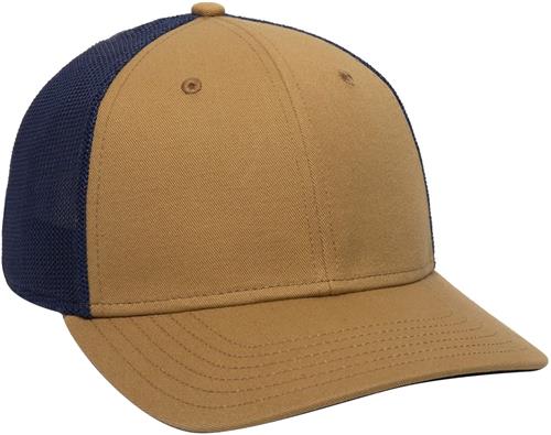 OC Sports ProFlex Adjustable Mesh Snap Back Cap RGR-360M. Embroidery is available on this item.