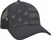 OC Sports Debossed American Flag Mesh Back Cap OC Sports Debossed American Flag Mesh Back Cap