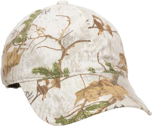 OC Sports CGW-115 Garment Washed Adjustable Camo. Embroidery is available on this item.