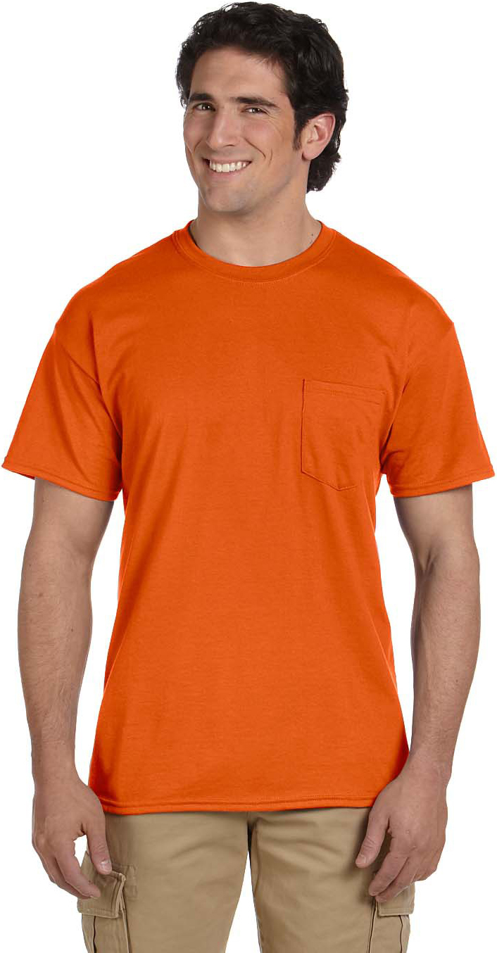 E134955 Gildan DryBlend Adult 5.5 oz. 50/50 Pocket T-Shirt