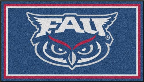 Fan Mats NCAA Florida Atlantic University 3x5 Rug