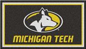 Fan Mats NCAA Michigan Tech University 3x5 Rug