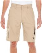 Burnside Men's Microfiber Cargo Shorts