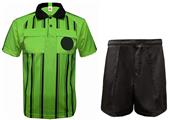 Soccer Referee Short Sleeve Lime Jersey Short Kit Soccer Referee Short Sleeve Lime Jersey Short Kit