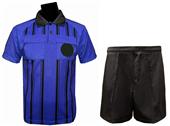 Soccer Referee Short Sleeve Royal Jersey Short Kit Soccer Referee Short Sleeve Royal Jersey Short Kit
