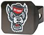 Fan Mats NC State Black/Color Hitch Cover