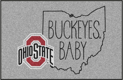 Fan Mats Ohio State University Starter Mat