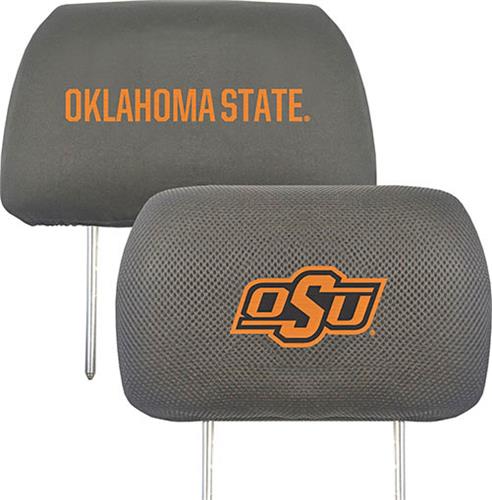 Fan Mats Oklahoma State Univ Head Rest Cover (set)
