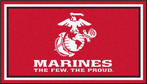 Fan Mats U.S. Marines 3x5 Rug