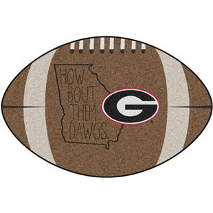 Fan Mat Univ Of Georgia Red Bulldog Car Mats Set Epic Sports