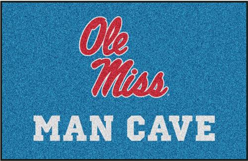 Fan Mats Univ. of Mississippi Man Cave Starter Mat