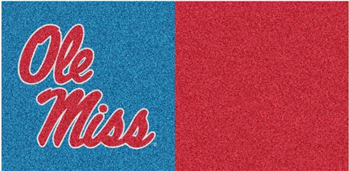 Fan Mats Univ. of Mississippi Team Carpet Tiles