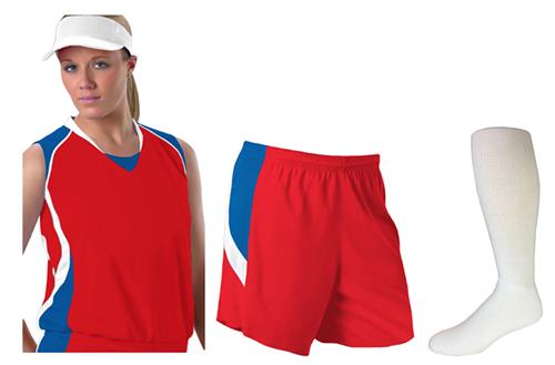 Alleson Women Girls eXtreme Softball Uniforms Kit