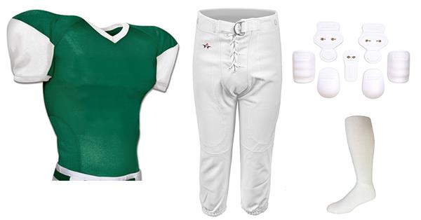 Youth Lateral Stretch Football Uniform Kit - Football Equipment and Gear