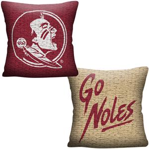 Northwest NCAA Florida State Invert Woven Pillow