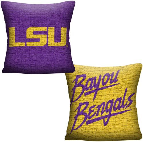 Northwest NCAA LSU Invert Woven Pillow