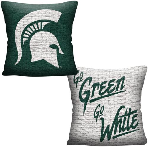 Northwest NCAA Michigan State Invert Woven Pillow