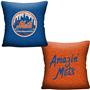 Northwest MLB Mets Invert Woven Pillow