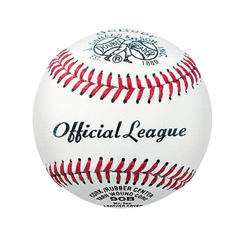 deBeer 9" Official League Leather Baseballs