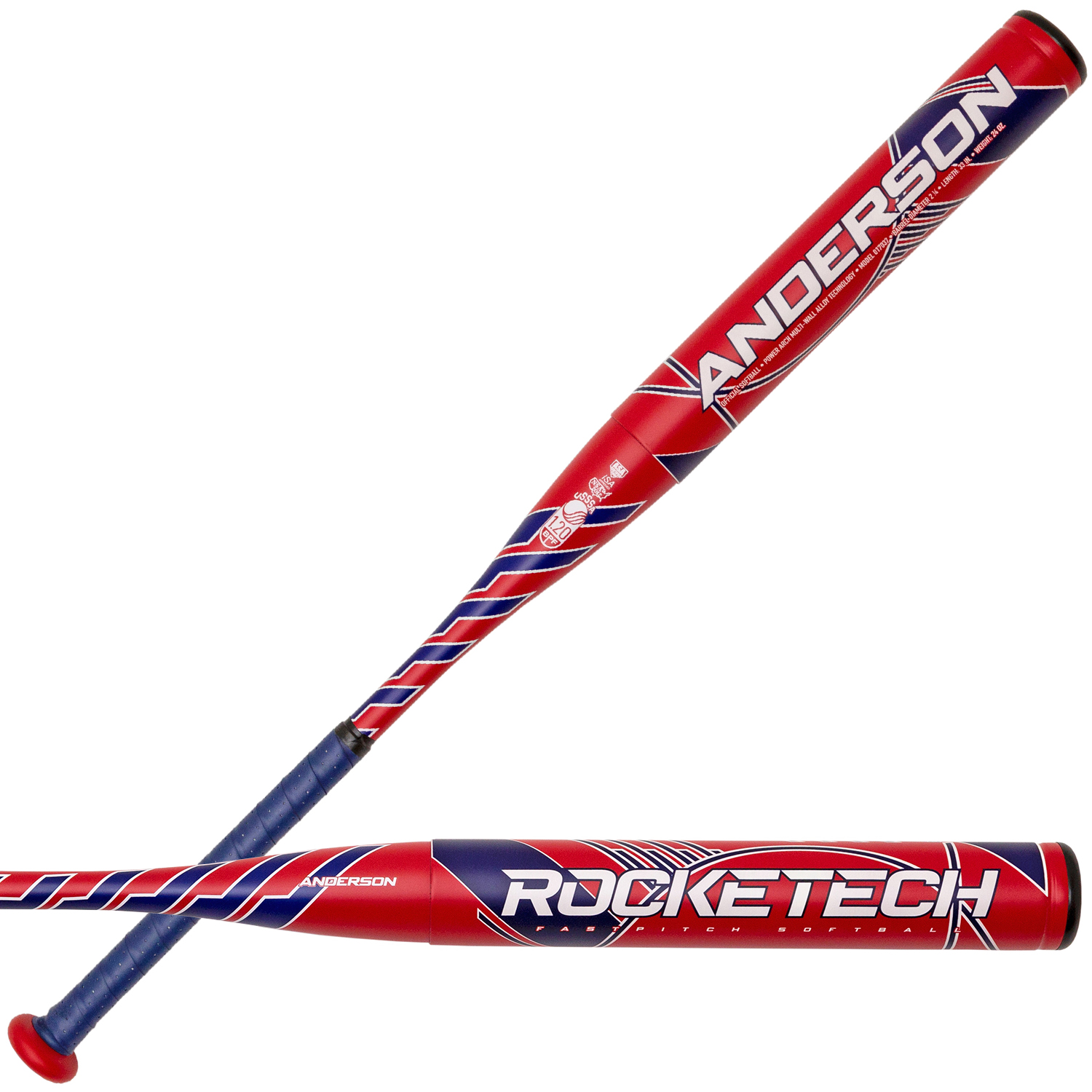 E135691 Anderson 2019 Rocketech Fastpitch Softball Bat 9