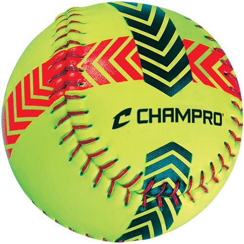 Champro Striped Training Softballs (Set of 2)