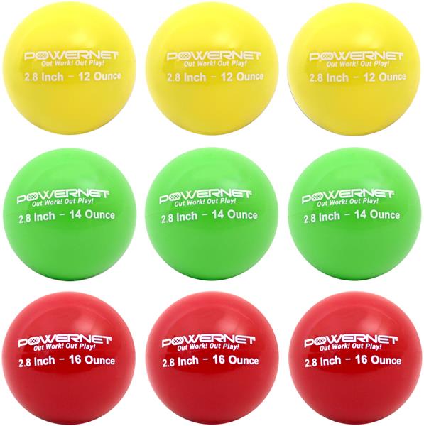 Powernet 2.8" Heavy Ball Progressive Lite Pack (9pk) 1004-123