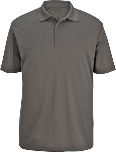 Edwards Men's Mini-Pique Polo. Printing is available for this item.