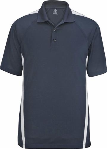 Edwards Men's Color Blocked Snag Proof Polo. Printing is available for this item.