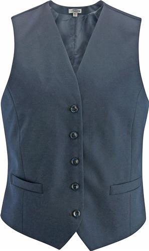 Redwood & Ross Ladies High-Button Vest. Decorated in seven days or less.