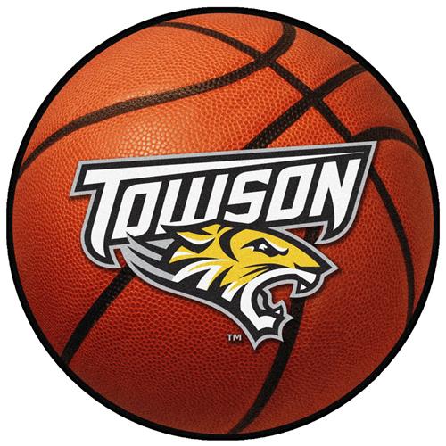 Fan Mats NCAA Towson University Basketball Mat