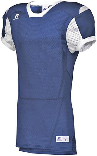 Russell Color Block Football Game Jersey S6793M. Decorated in seven days or less.