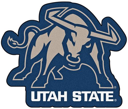 Fan Mats NCAA Utah State Mascot Mat