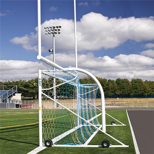 2 Tone Hexagon Soccer Net 8' x 24' x 4' x 10' | Epic Sports